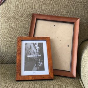 aaron brothers frames walnut wooden 5x7 & 8x10